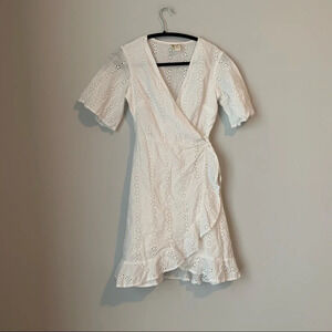 japna white dress/beach cover size S